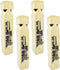 Fartime 4 PCS-Wooden Train Whistle Musical Toy for Kids (4 Tone)