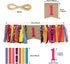 Mexican Fiesta 1st Birthday Party Decor, Highchair Banner, Glitter Cake Topper & Hair Bow for First Birthday