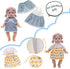 Girl Doll Clothes and Accessories - 6 Sets for 11 Inch Dolls, Princess Dress, Pajamas, Cute Outfits for Girls