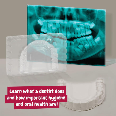 Science4you 10 Set 5+ Dentist Kit for Kids - Dentist Toys for Kids + Doctors Kit with Activities, Doctor with Dentist