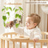 let's make Baby Mobile for Crib Safari Nursery Mobile Handmade Jungle Baby Mobile Woodland Nursery Decor Forest Animals