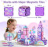 3-5 4-8, 3+ GobiDex Magnetic Building Blocks Unicorn Toys for Girls, Princess Magnetic Tiles Building Toys for Kids