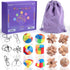 Brain Teaser Puzzles for Adults and Kids - 18Pcs Puzzle Games Set, 3D Wooden Plastic Metal IQ Test Toys