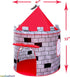 LimitlessFunN Knight Castle Pop Up Kids Play Tent, Indoor Castle Playhouse for Boys, 41" D x 41" W x 53" H