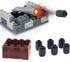 Pack Set 3 Weapons Military Medieval Warfare Cannon Toy Soldiers Figures Toy Minifigure Compatible with Major Brands