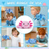 CHEEKYNEWT CO. 8.66" Christmas.(Pink,1 Pack) Axolotl Plush Toy,Axolotl Stuffed Animal, Axolotls Toy,Birthday Gift