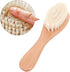 Set 4pcs BESPORTBLE Woolen Beech Wooden Comb and Brush for Scalp Grooming and Hair Care, Soft Wool Bristles