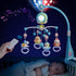 Mini Tudou Baby Musical Mobile Crib with Music and Lights, Timing Function,