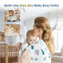 6 6 Pack, Set Muslin Burp Cloths, Layers Baby Burp Cloths Ultra-Soft Burping Cloth, Organic Cotton Boy Girl Burp Cloes