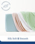 2-Pack, 9'' PurComfy Supersoft Crib Sheets Premium Bamboo Viscose Stretchy Fitted Crib Sheet, Hypoallergenic Breathable