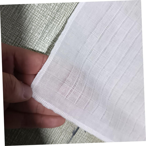 CVUTOVO 60x60cm -Pack Cotton Burp Cloths and Reusable Cloth Diaper Inserts for Newborns Absorbent Washable Leak-Proof
