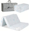 HDJOAPS Pack and Play Mattress, 38"x26"x1.5" Tri-Fold Pack n Play Mattress with Travel