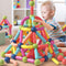 BAKAM Magnetic Building Blocks for Kids Ages 4-8, STEM Toys with Large Magnetic Sticks and Balls Game Set (42PCS)