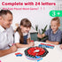 3+ Word Game with LED Display, Alphabet Games, Fast-Paced Family Board Game for Learning Playing Game Gifts for Ages