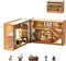 Flever Dollhouse Miniature DIY House Kit Creative Room with Furniture for Romantic