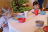 Red Rover Bamboo Kid's Cups Set of 4, Multicolor Bamboo Cups