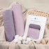Muslin Swaddle Blanket Baby, Soft Cotton Swaddling Blanket, Neutral 2 Pack, Receiving Blanket, Purple