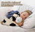 Cuckool Cow Stuffed Animals, Microwavable Stuffed Animals Adorable Fluffy Cow Plush for Warmth & Comfort, Heatable