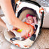 Ultra Soft Rainbow Car Seat Cover and Nursing Pillow Cover