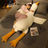 FANGYU Goose Stuffed Animal Pillow Toy, Cute Giant White Goose Stuffed Animal Duck Plush,Swan White,It's a