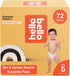 Hello Bello Premium Diapers, Size 5 (27+ lbs), 72 Count, Hypoallergenic, Soft Cloth-Like Feel, Assorted Girl & Gender