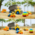 7.6" 2-4, Set 18M+, 2, 3, 4, P&C Toddler Construction Dump Truck Toys for Ages Beach Sand Outdoor Toys Dump Truck