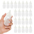 24 Pcs Small Bottles for Mom to Be Party Clear Fillable Milk-Shaped