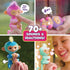 2023 NEW Interactive Baby Monkey - Reacts to Touch with 70+ Sounds & Reactions, Charli (Purple)