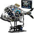 Myth Qholve Mechanical Piranha Building Block Kit Hand-Crank Gear Multi-Joint Motion Toy for Boys,