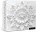 Mandala Flower Papercut Floral Jigsaw Puzzle for Adults, 1000 Pieces Difficult Challenging Art The Lotus Flower