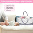 ABenkle Large Baby Diaper Caddy, Nursery Storage Bin and Car Organizer for Diapers and Baby Wipes