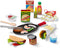 Melissa & Doug Fill & Fold Taco & Tortilla Set, 43 Pieces – Sliceable Wooden Mexican Play Food, Skillet - FSC Certified