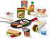 Melissa & Doug Fill & Fold Taco & Tortilla Set, 43 Pieces – Sliceable Wooden Mexican Play Food, Skillet - FSC Certified