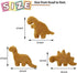 Tyrannosaurus Rex Dino Nugget Pillow, 14 inch Soft Dinosaur Pillow for Birthday Gifts and Party Decorations