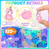 HFAYDZSW 180Pcs Luminous Mini Resin Unicorn Figurines, Glow in The Dark Tiny Unicorn Ornament for Garden, Landscape