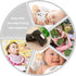 12pcs Inserts,5-Layer Diapers12ZTN AlVABABY Cloth Diaper Inserts,Reusable Liners for Baby Cloth