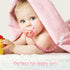 Draklary 4 Pack Pacifier Clips Baby Girls - Paci Clip Silicone Soothe Baby Binky Holder for Newborn Essentials Shower
