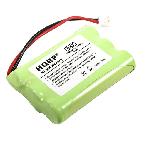 HQRP Battery for MOTOROLA Digital Baby Monitor Models MBP18, MBP25, MBP26, MBP33, MBP34, MBP36, MBP43