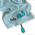 Sangaloz 2 20x31 Inch 12x20 Inch 100% Milk&Moo Kids Washcloths for Bath, Blue Snail Baby Kids Bath Towel, Wash Cloths