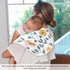 YETTASBIN Flower Muslin Baby Burp Cloth, Super Soft Absorbent Cotton Burp Rag Baby Bibs Feeding Cloth for Newborn Boys