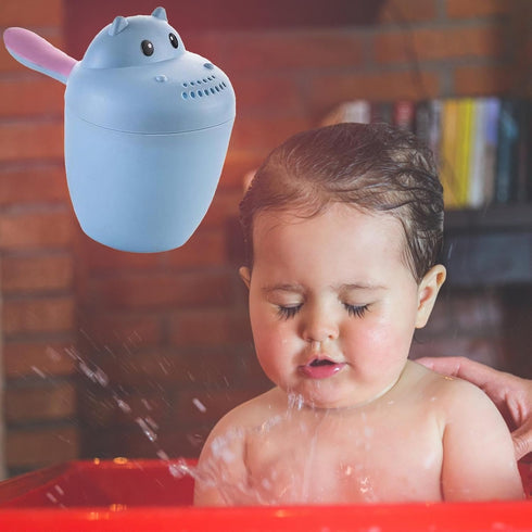 Generic Baby Bath Rinse Cup - Baby Shampoo Rinser, Wash Hair Cup Kids | Hippopotamus Bath Rinser, Shampoo Rinser Baby