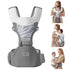 YEMKEZO 4-in-1 0-36 Baby Carrier Newborn to Toddler with Hip Seat, Multifunction Baby Hip, Ergonomic Infant Carrier
