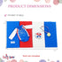 Emily Rose 18 Inch Doll Clothes Gymnastics Outfit & Accessories - Compatible with American Girl Dolls