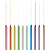 10 Count, Pastel Colored Smencils - Patented Gourmet Scented Colored Pencils made from Recycled Newspapers, Gifts
