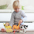 Click N' Play Jumbo Farm Animal Playset, Assorted 7-Piece Realistically Designed Plastic Figurines