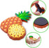 Fridge Magnet for Toddlers 1-3, Strong Magnetic Rubber Cute Fruit Refrigerator Magnet for Kids, Kids Magnets for Fridge Baby Magnet Toys Children Gift for Whiteboard Fridge Dishwasher Oven