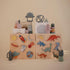 mushie Wooden Dino Puzzle - 7 pcs for Kids 3 Years+, Preschool Educational & Toddler Montessori Toys