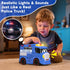 1-3 3-5 AEROQUEST Remote Control Police Car Truck Toy Cars for Toddlers with Sirens & Flashing Lights Cartoon RC