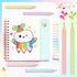50 Packs 3.5'' 6 Pack Ctosree Mini Pastel Colored Pencils Bulk Coloring Drawing Pencil in Boxes End of Year Gift