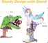 6,7,8,9,10,11,12 Smartivity Mech Miracles - Magical Unicorn & Cute Crocodile for Girls Ages Years I DIY Craft Kit |